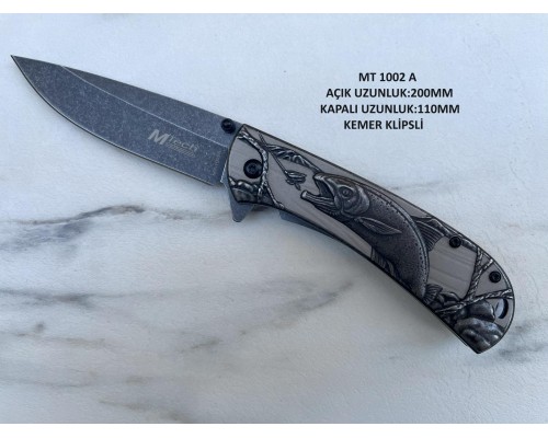 Mtech MT-1002-D Katlanır Yarı Otomatik Çakı Mtech MT-1002-D Katlanır Yarı Otomatik Çakı