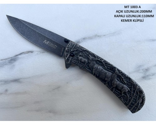 Mtech Mt-1003-A Katlanır Yarı Otomatik Çakı Mtech Mt-1003-A Katlanır Yarı Otomatik Çakı