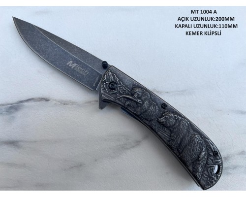 Mtech Mt-1004-A Katlanır Yarı Otomatik Çakı
