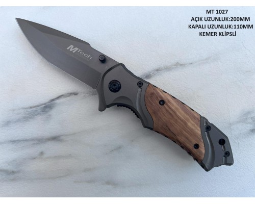 Mtech Mt-1027 Katlanır Yarı Otomatik Çakı
