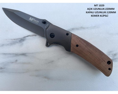 Mtech Mt-1029 Katlanır Yarı Otomatik Çakı