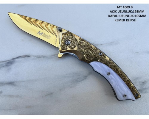 Mtech Mt-1009-B Katlanır Yarı Otomatik Çakı