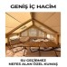 12 Kişilik 4 Mevsim Şişme Kamp Çadırı 300x400x210