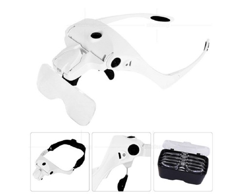 Nikula 9892B2C 5 Lensli Şarjlı Gözlük Büyüteç