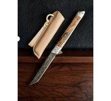 M390 Damasgus Tanto Efendi Çelik Çakı