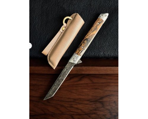 M390 Damasgus Tanto Efendi Çelik Çakı