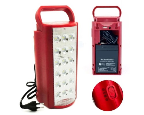 3000 Mah 24 Led Şarjli Işıldak DL2424 3000 Mah 24 Led Şarjli Işıldak DL2424