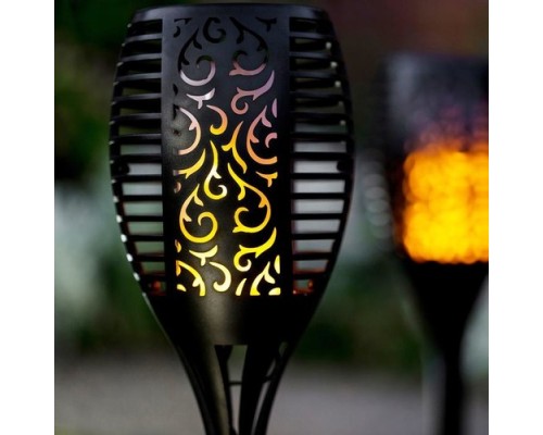 Alev Efektli Solar Bahçe Lambası (51 cm)