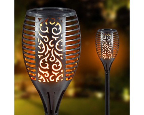 Alev Efektli Solar Bahçe Lambası (51 cm)