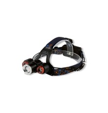 10w 3x T6 Cree Led Profesyonel Şarjlı Kafa Feneri