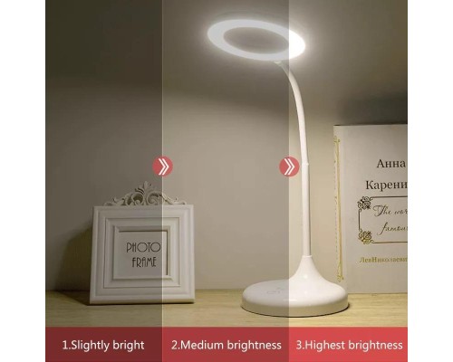 PS-1319 Şarjlı 40 Led Çalışma Okuma Işığı Kademeli Masa Lambası Ayarlanabilir Renk Tonu Ve Parlaklık PS-1319 Şarjlı 40 Led Çalışma Okuma Işığı Kademeli Masa Lambası Ayarlanabilir Renk Tonu Ve Parlaklık