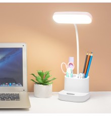 PeakStar PS-1958 Şarjlı Dokunmatik 3 Renk 40 Led Çalışma Okuma Işığı Çocuk Odası Ambiyans Modlu Gece Lambası