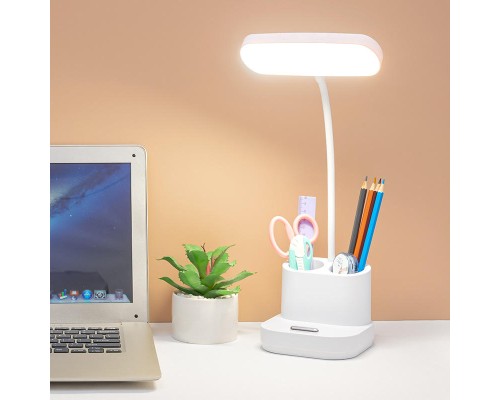 PeakStar PS-1958 Şarjlı Dokunmatik 3 Renk 40 Led Çalışma Okuma Işığı Çocuk Odası Ambiyans Modlu Gece Lambası