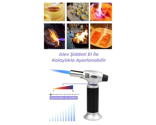 Pürmüz Çakmak Dolduralabilir Profesyonel Metal Gövde