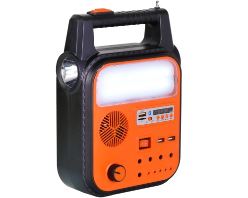 POWERDEX FM USB Bluetooth'lu Güneş Enerji Aydınlatma Seti PD-6500