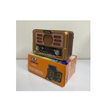 Rt-671 Usb Bt Radyo Nostajık Solar Paneli Müzik Çalar