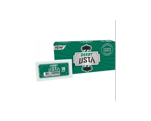 Derby Usta Yaprak Jilet Tam Bıçak 100'lü Derby Usta Yaprak Jilet Tam Bıçak 100'lü