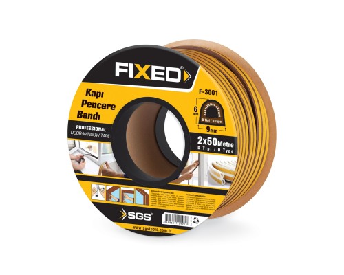 KAPI PENCERE BANDI (KAHVERENGİ) 2*50 MT