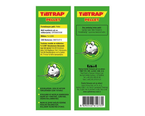 Tibtrap Fare Zehiri Pellet 80 g
