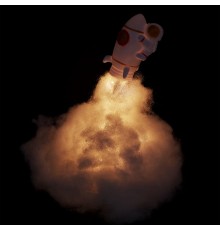 Uçan Astronot Tasarımlı Gece Lambası