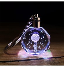 Işıklı Kristal Anahtarlık