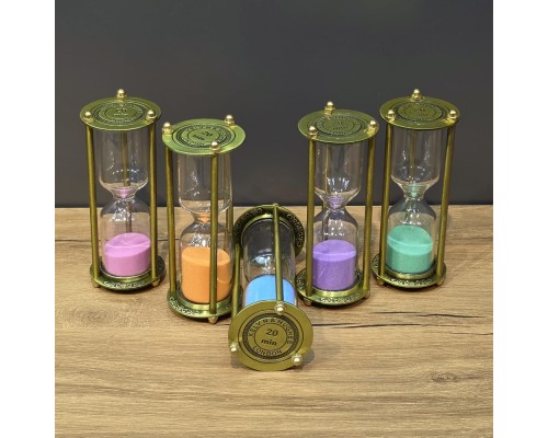 20 Dakikalık Vintage Kum Saati