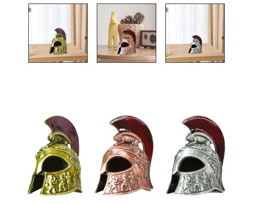 Metal Dekoratif Şövalye Miğferi Metal Dekoratif Şövalye Miğferi