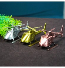 Dekoratif Tasarımlı  Metal Helikopter