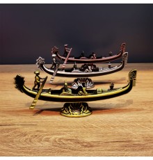 Metal Dekoratif Venedik Kayık 