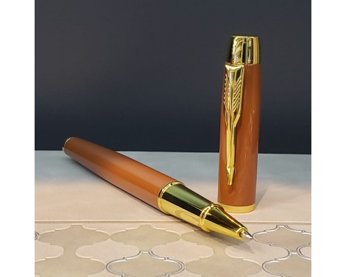 Öğretmenler Günü Hediyesi Kutulu Kahverengi Metal Kalem