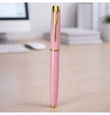 Toptan Premium Pembe Metal Roller Kalem