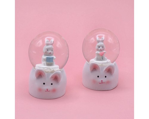 Mini Boy Tavşan Tasarımlı Kar Küresi