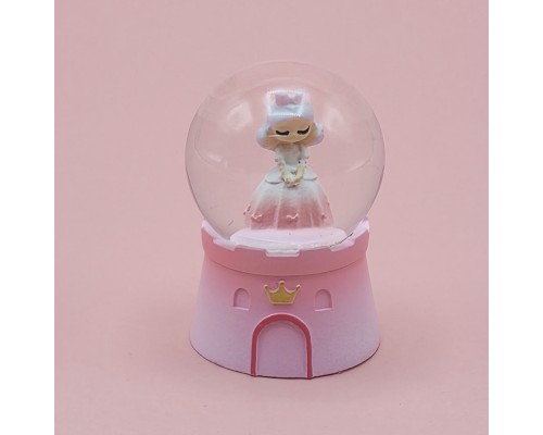 Küçük Boy Sevimli Prenses Kar Küresi