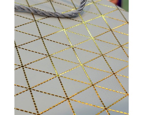 Beyaz Desenli Küçük Boy Hediye Çantası