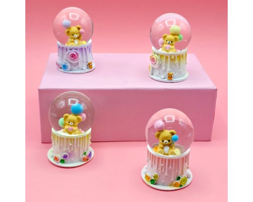 Sevimli Küçük Boy Ayıcık Kar Küresi