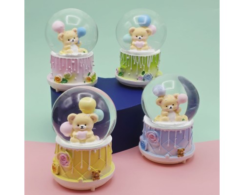 Orta Boy Sevimli Ayıcık Kar Küresi