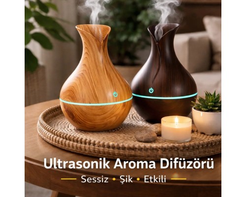 Dekoratif Tasarımlı Usb'li Hava Nemlendirici