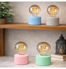 Dekoratif Ampül Tasarımlı Retro Masa Lambası