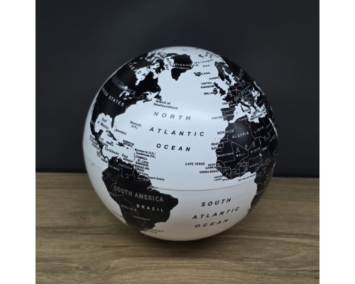 Dekoratif Tasarımlı Led Işıklı Masaüstü Dönen Dünya