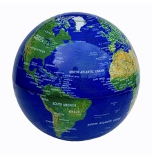 Dekoratif Tasarımlı Pilli Işıklı Dönen Dünya Küresi