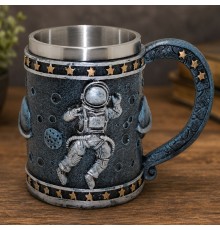 Toptan 3D Astronot Tasarımlı Kupa Bardak