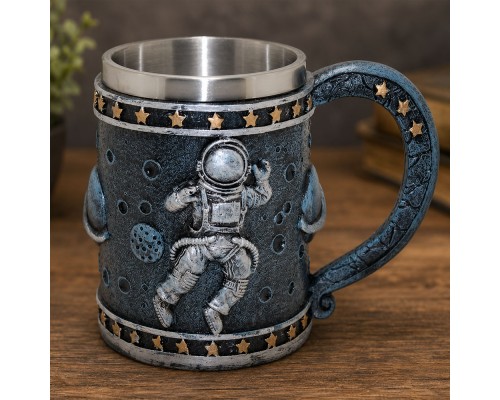 Toptan 3D Astronot Tasarımlı Kupa Bardak