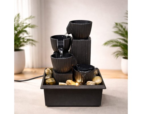 Dekoratif Tasarımlı Masaüstü Şelale