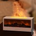 Dekoratif Tasarımlı Şömine Görünümlü Alev Efektli Hava Nemlendirici