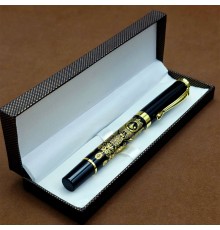 Kutulu Osmanlı Tuğralı Metal Kalem