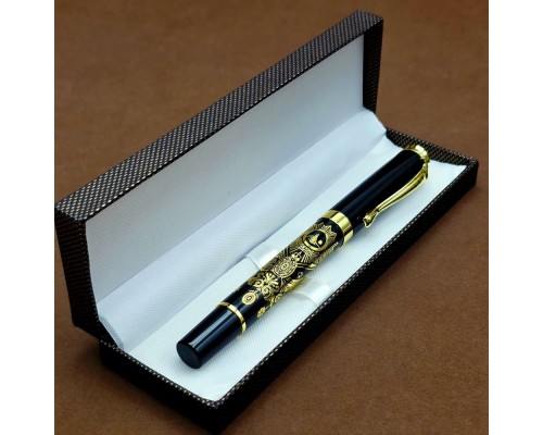 Kutulu Osmanlı Tuğralı Metal Kalem