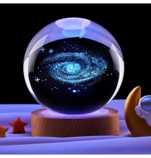 Toz Bulutu Tasarımlı Renk Değiştiren Küre