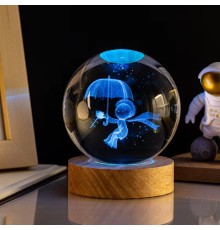 Renk Değiştiren Usb'li Cam Küre
