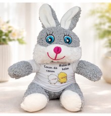 Canım Da Canım Balım Da Balım Tişörtlü Sevimli Oyuncak Tavşan