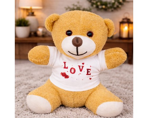 Tişörtlü Sevimli Oyuncak Ayı